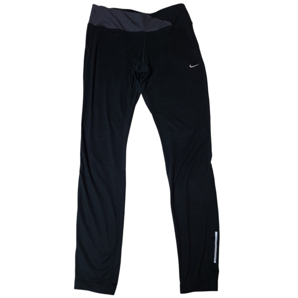 Nike Epic Run Tight Fit 546658 Pockets Black Medium Leggings Running